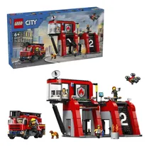 Comprar Estación De Bomberos Con Camión De Bomberos 60414