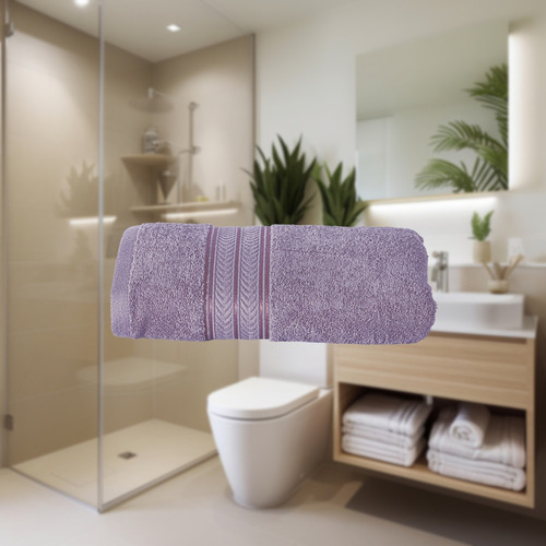 Toalla Manos Premium Poliéster Concord Color Lavanda