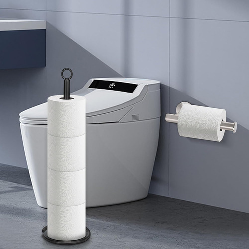 Combo De Soporte De Papel Higiénico, 1 Soporte Para Papel Hi
