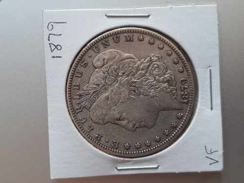 Moneda Morgan Plata 1879 Estados Unidos (Usado)