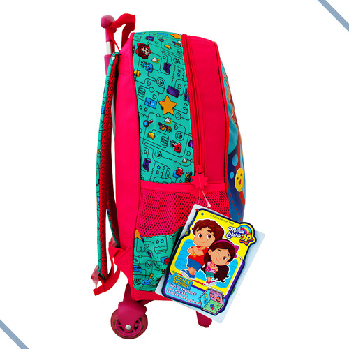 Mochila Rodinhas Maria Clara & Jp Youtube Clio Infantil Rosa
