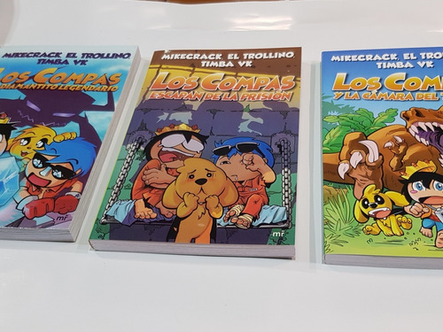 Pack Los Compás N 1 , N 2 Y N 3 Trolliino,minecrack Libro