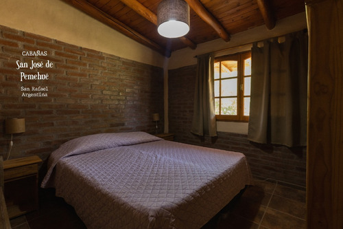 Imagen 5 de 16 de Cabañas En San Rafael Con Pileta, Quincho, Amplio Parque.