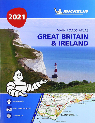 Libro: Great Britain & Ireland 2021 Mains Roads Atlas & A4