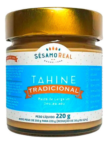 Tahine Tradicional Sésamo Real 220g