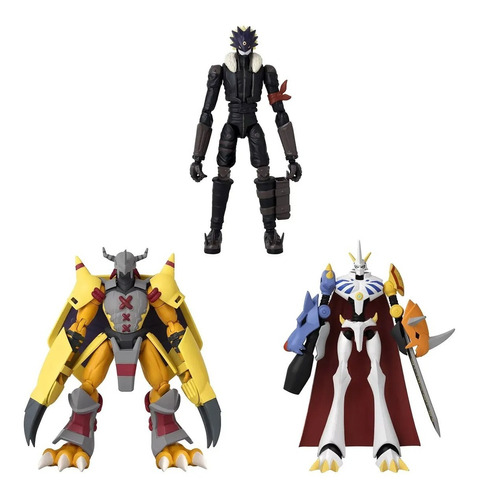 Muñeco Figura Digimon Wargreymon Anime Heroes Ban Dai Febo