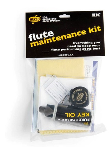 Kit De Mantenimiento Para Flauta Herco He107