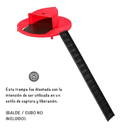 Imagen 5 de 10 de Trampa Ecológica Para Roedores Raton Laucha Vivos.