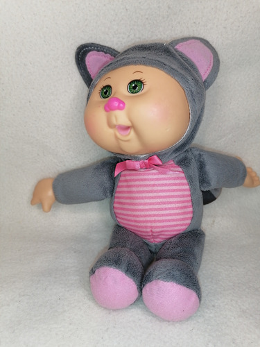 Muñeca Original Bebe Cabbage Patsh Kids Mapache 25cm. 