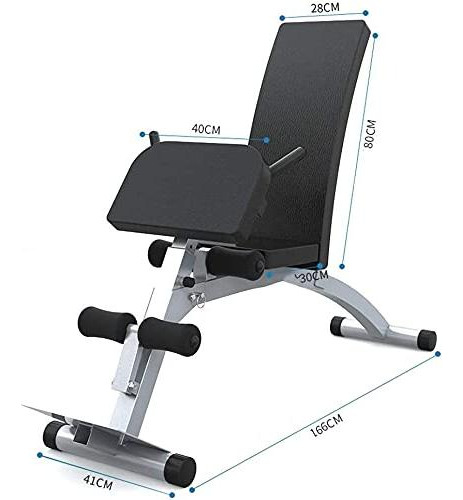 Banco De Pesas Ajustable Para Gimnasio En Casa Banco De
