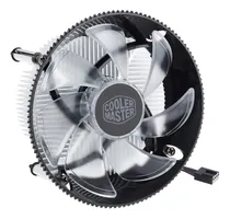 Comprar Cooler Cpu Cooler Master I70c Blue Intel Enfriador De Aire Led Plateado