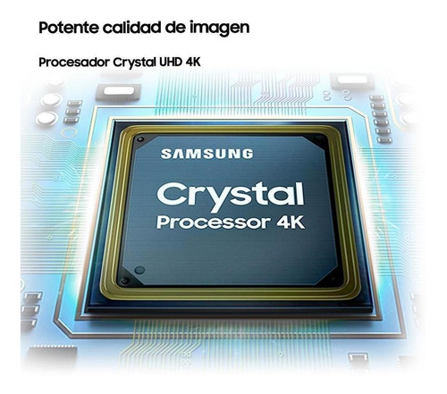 Imagen 3 de 6 de Televisor Samsung 58 Smart Tv Crystal 4kuhd Tu8000 Control