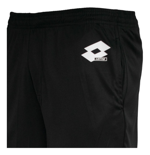 Imagen 4 de 4 de Short Hombre Lotto Lor-komar-short-black