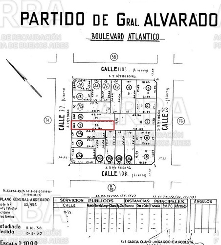 Imagen 3 de 16 de Lote Mar Del Sur Buenos Aires Costa Atlántica Único Sobre Asfalto Oferta 7000 U$s L15