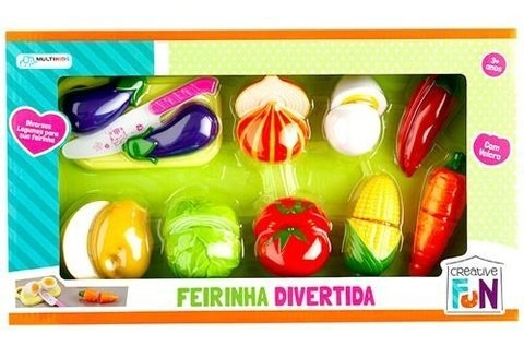 Imagem 3 de 3 de Creative Fun: Feirinha Divertida Legumes - Multikids