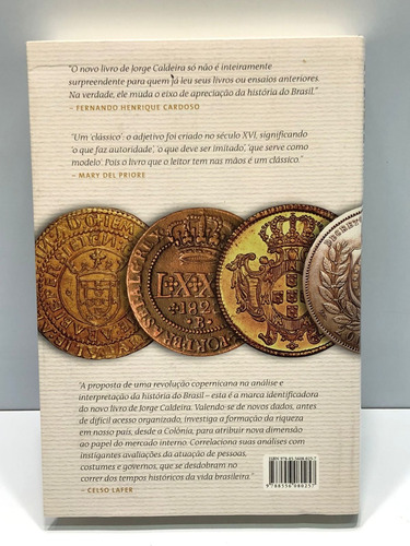 Livro História Da Riqueza No Brasil Jorge Caldeira (Usado)