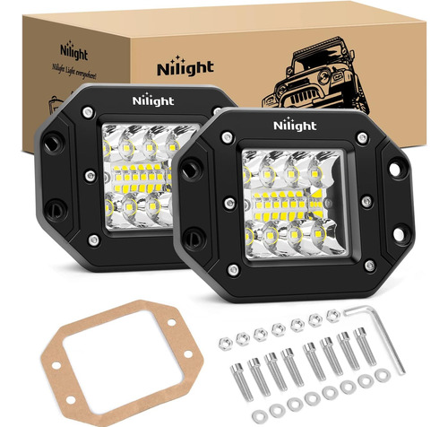 2pcs 42w Vainas De Luz Led De Montaje Empotrado Luz De ...