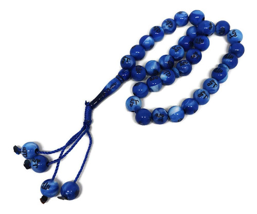 Musulmán 10mm. Tasbih 33   Amn-239 Rosario De Oración...