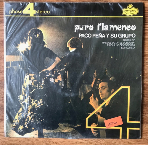 Vinilo - Paco Peña Y Su Grupo - Puro Flamenco