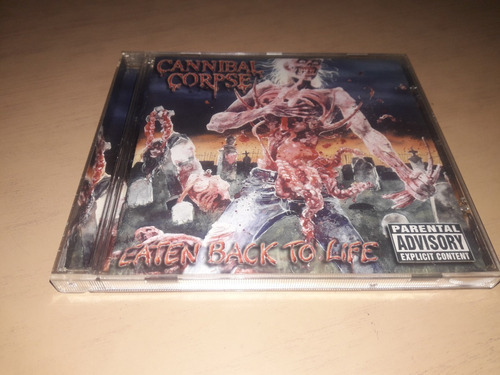 Cannibal Corpse - Cd Eaten Back To Life 