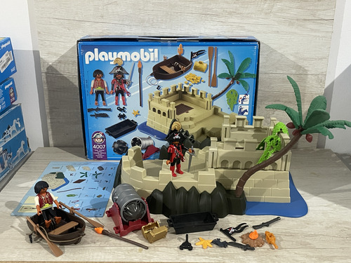 Playmobil Set 4007 Fuerte Pirata Corsarios (Usado)