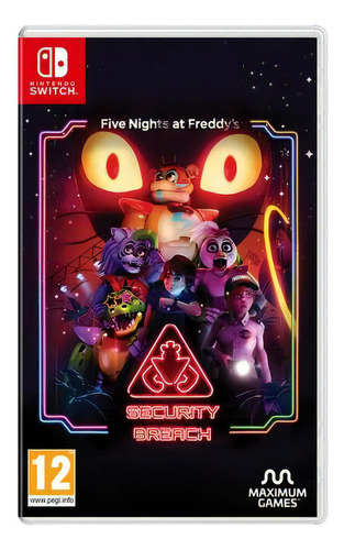 Five Nights At Freddys Security Breach Switch Físico