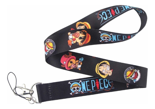 Lanyard Para Llaves O Credencial De Anime One Piece