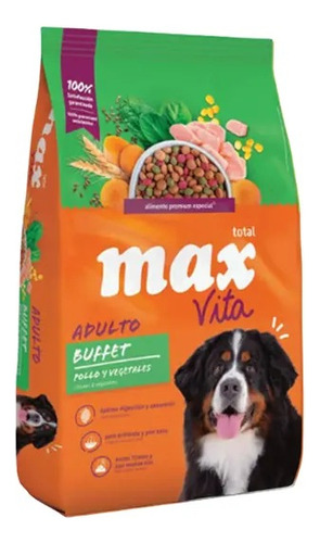 Max Adulto Vita Buffet - 20 Kg + 2 Kg De Regalo