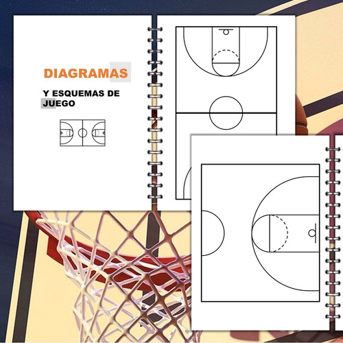 Agenda Entrenador Basquet Pdf Pptx - 100% Editable Blanco Entrenador Basquet 2025