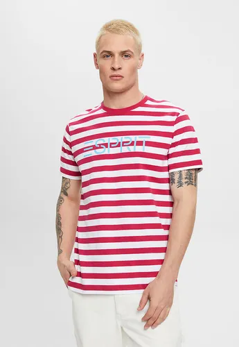 Polera Rayada De Algod n Sostenible Hombre Esprit 033ee2k308