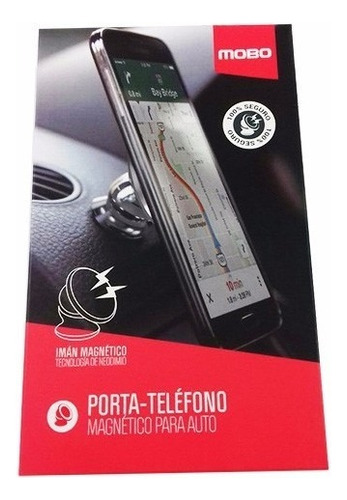 Soporte Magnetico Para Celular, Ideal En Coche, Mobo