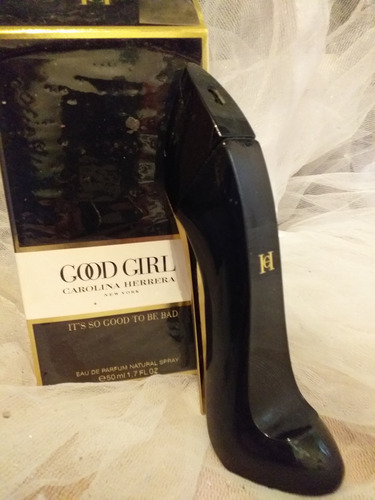Frasco Vacio Carolina Herrera Good Girl Hermoso Azul (Usado)