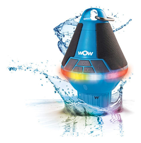 Wow World Of Watersports Wow-sound Altavoz Bluetooth, Imper. Color Azul