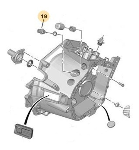 Interruptor Luces Marcha Atrás Peugeot Expert 1.6 Hdi 16v