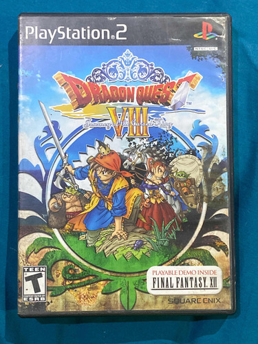 Dragón Quest Viii Journey Of The Cursed King Playstation 2