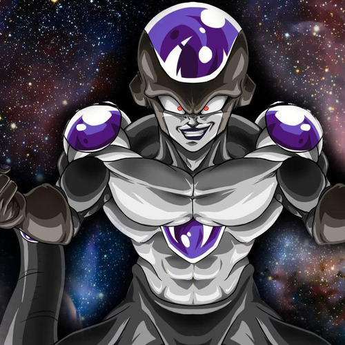 Figura Dragon Ball Black Freezer En Pose 19cm