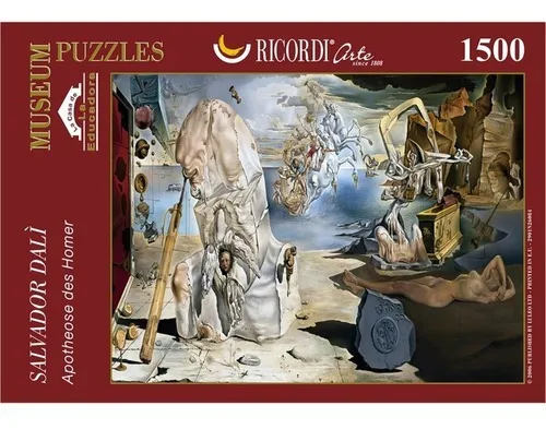 Rompecabezas Dalí Apoteosis De Homero 1500 Piezas Ricordi
