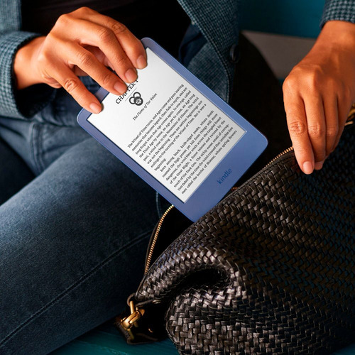Imagen 6 de 6 de E-reader Amazon Kindle 2022 6 300 Ppi 16gb 11 Gen azul