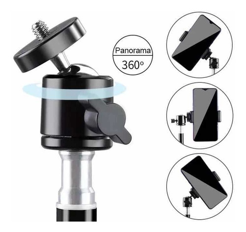 Tripode Fotografica Iluminacion Camara Plegable 2mts Celular