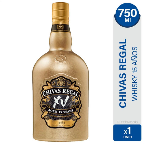 Whisky Chivas Regal Xv Gold 15 Años Blended Scotch Escoces