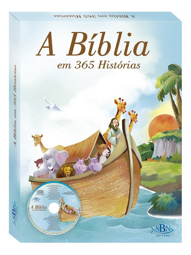 A Bíblia em 365 Histórias, de Mammoth World. Editora Todolivro Distribuidora Ltda., capa dura em português, 2019