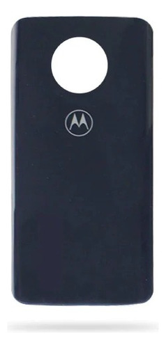 Tapa Trasera Compatible Con Motorola G6 Plus Azul Original