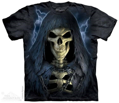 Muerte En Cadenas Playera 3d Original Talla  S