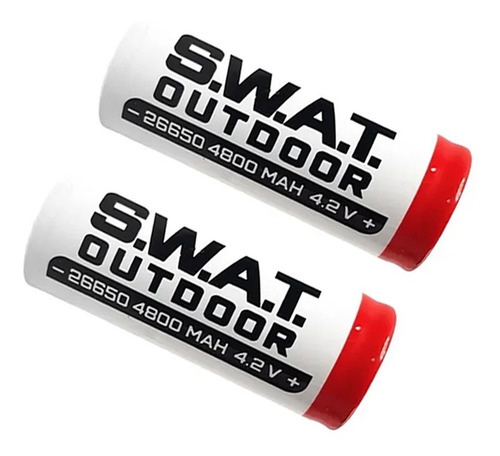 Imagen 4 de 10 de Linterna Táctica Led Swat Outdoor X15 Usb Accesorios 2 Pilas