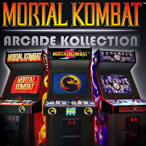 Cartão Físico Mortal Kombat Arcade Kollection Xbox 360