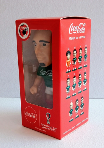 Figura Luis Rodríguez Alanis Selección Mexicana Coca Cola (Usado)