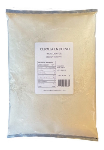 Cebolla Molida En Polvo Concentrada Económica 1 Kg