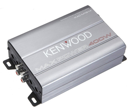 Kenwood Kac-m1814 4-channel Compact Bridgeable Marine/motors