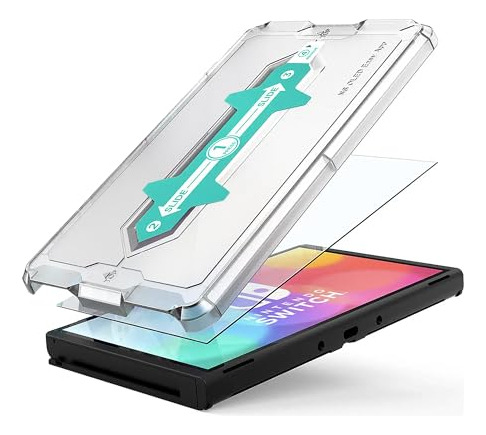 2pack Protector De Pantalla Vidrio Templado Para Switch Oled
