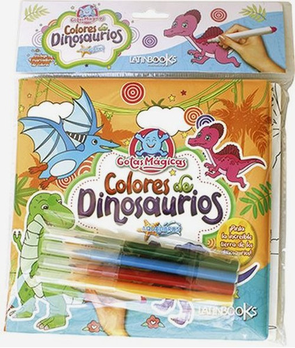 Colores De Dinosaurios - Aqualibros - Latinbooks
